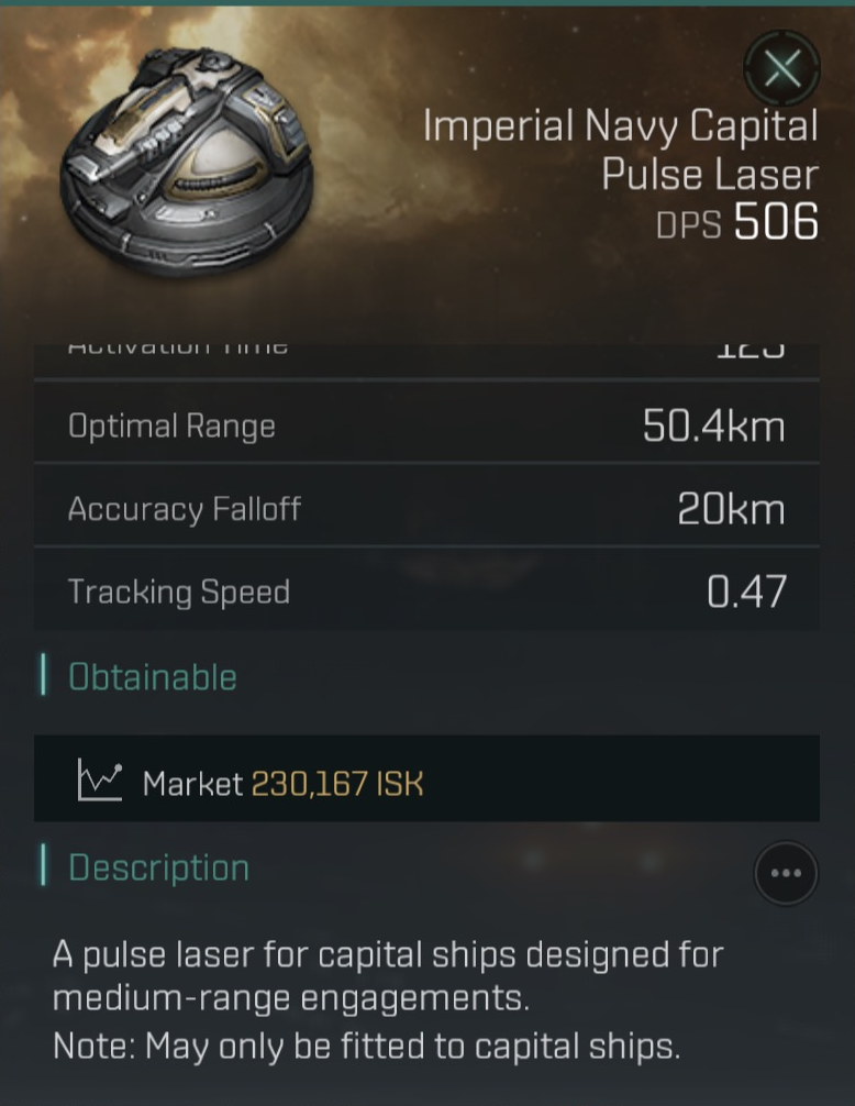 Imperial Navy Capital Pulse Laser image