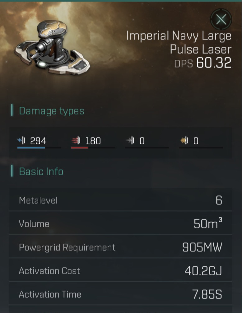 Imperial Navy Large Pulse Laser image
