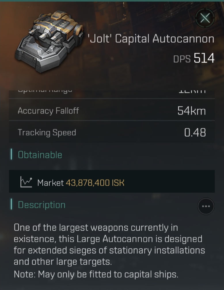 'Jolt' Capital Autocannon image