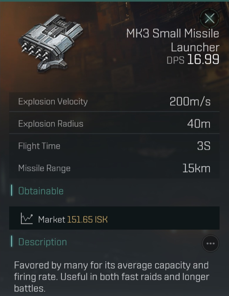 MK3 Small Missile Launcher image