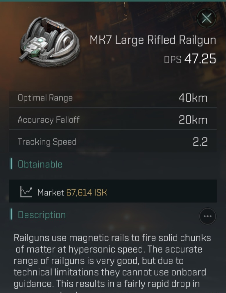MK7 Large Rifled Railgun image