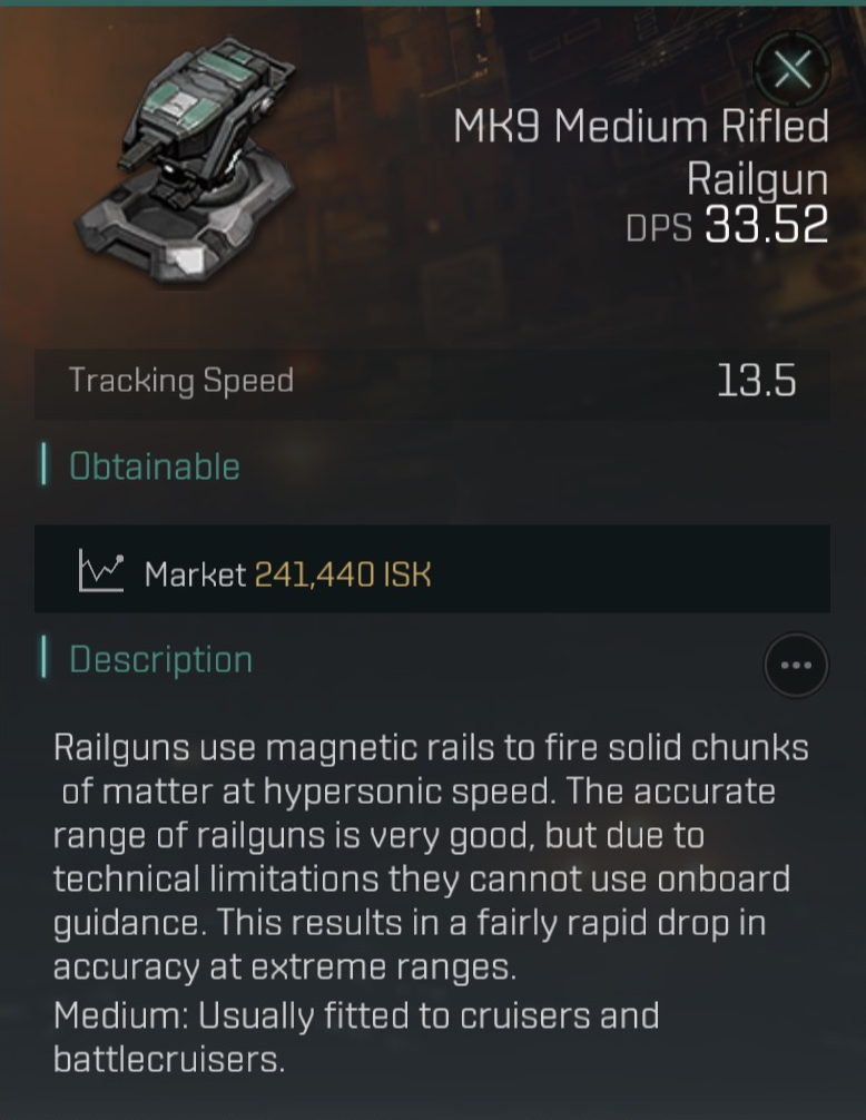 MK9 Medium Rifled Railgun image