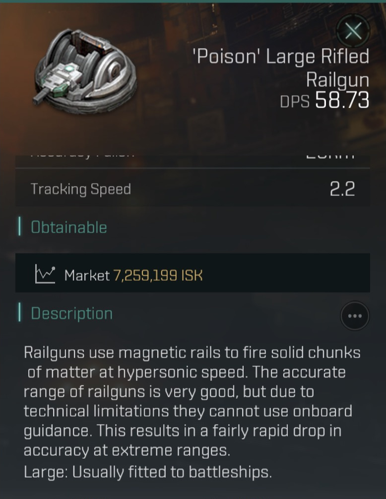 'Poison' Large Rifled Railgun image