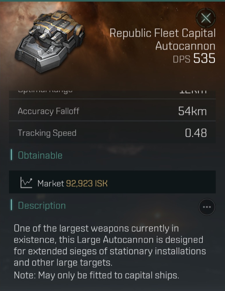 Republic Fleet Capital Autocannon image