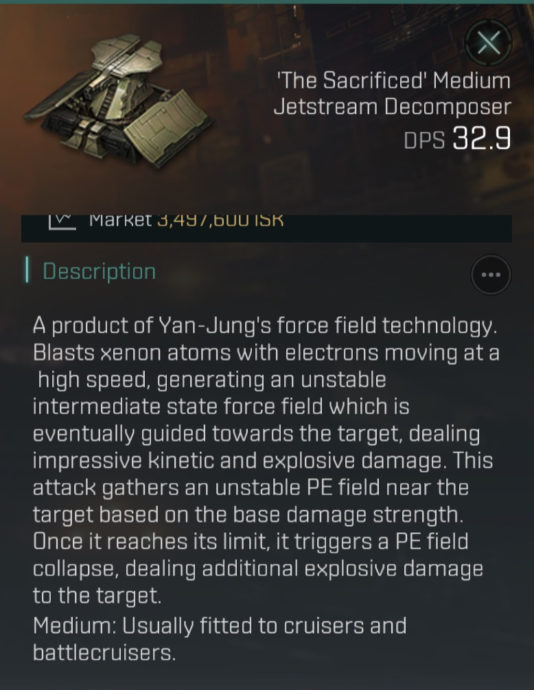 'The Sacrificed' Medium Jetstream Decomposer image